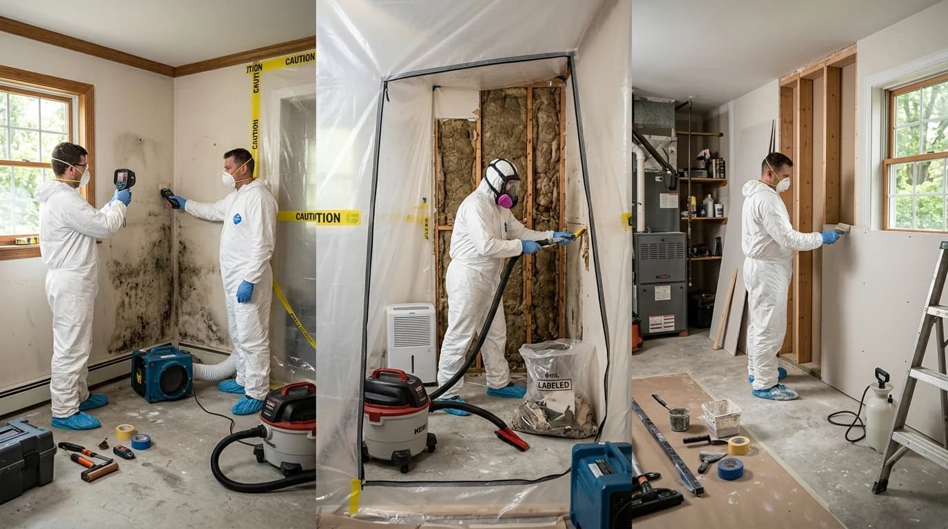 How Long Does Mold Removal Take? - Franklin Lakes Mold Removal